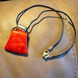 Silpada Coral necklace